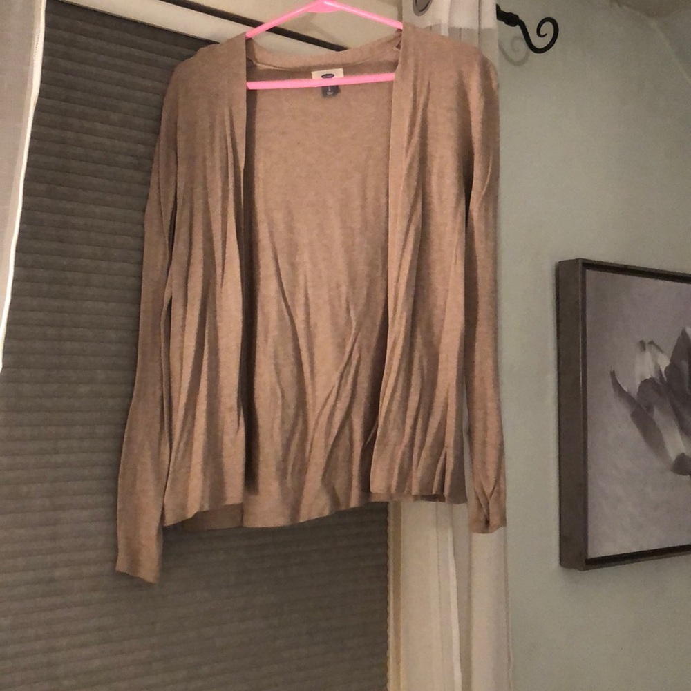 Lightweight brown cardigan!